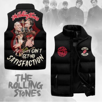 (I Can't Get No) Satisfaction The Rolling Stones Sleeveless Coat Sleeveless Vest Gift For Fans CCS4158