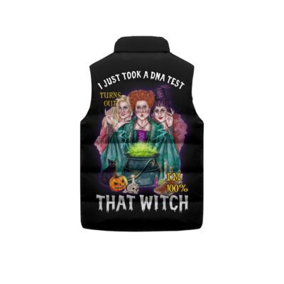 I Just Took A DNA Test Turns Out Hocus Pocus Sleeveless Coat Sleeveless Vest Gift For Fans CCS4200 2