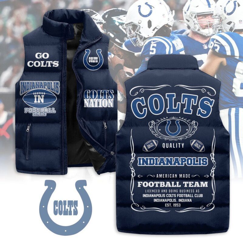 Indianapolis Colts Sleeveless Coat Sleeveless Vest Gift For Fans CCS4156