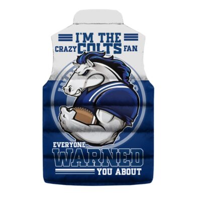 Indianapolis Colts Sleeveless Coat Sleeveless Vest Gift For Fans CCS4227 2