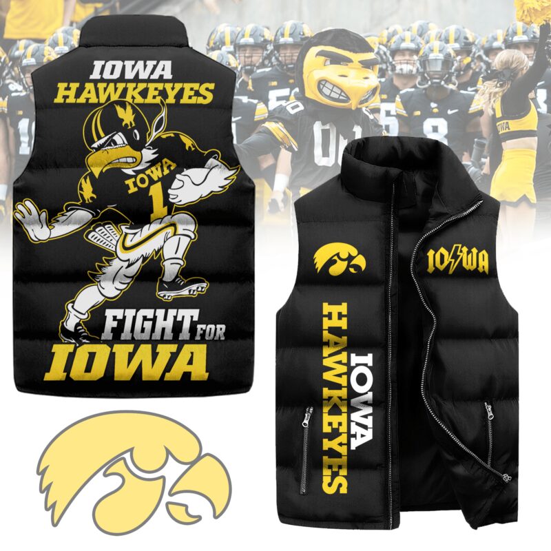 Iowa Hawkeyes women's basketball Sleeveless Coat Sleeveless Vest Gift For Fans CCS4095