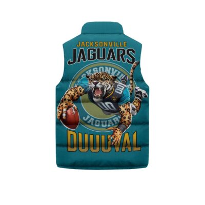 Jacksonville Jaguars Sleeveless Coat Sleeveless Vest Gift For Fans 2