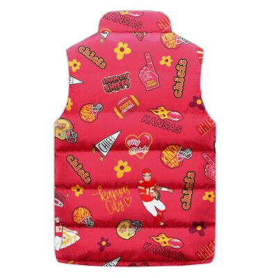 Kansas City Chiefs Sleeveless Coat Sleeveless Vest Gift For Fans 2