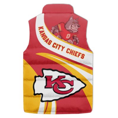 Kansas City Chiefs Sleeveless Coat Sleeveless Vest Gift For Fans CCS4230 2
