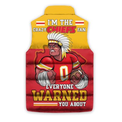 Kansas City Chiefs Sleeveless Coat Sleeveless Vest Gift For Fans CCS4234 2