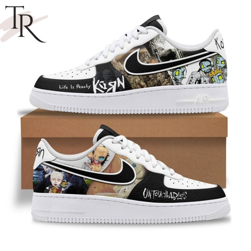 Korn Life Is Peachy Air Force 1 Sneaker AF1 Limited Shoes TRA1011