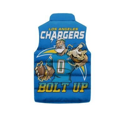 Los Angeles Chargers Sleeveless Coat Sleeveless Vest Gift For Fans 2