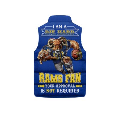Los Angeles Rams Sleeveless Coat Sleeveless Vest Gift For Fans CCS4210 2