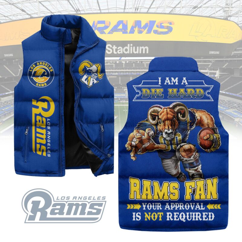 Los Angeles Rams Sleeveless Coat Sleeveless Vest Gift For Fans CCS4210