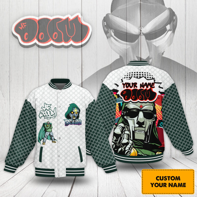 MF Doom x Gucci Baseball Jacket For Fan CFB1762