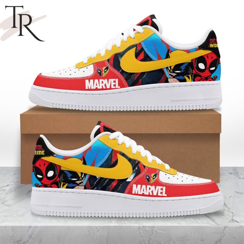 Marvel Studios Deadpool & Wolverine Air Force 1 Sneaker AF1 Limited Shoess TRA1049