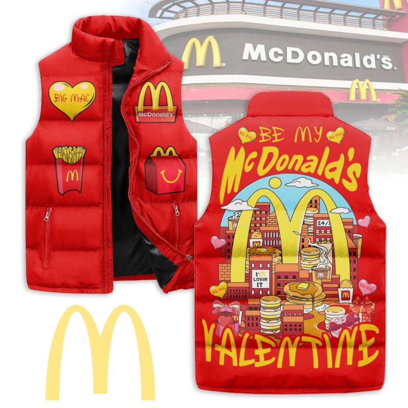 McDonald's Sleeveless Coat Sleeveless Vest Gift For Fans CCS4074