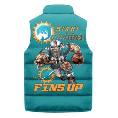 Miami Dolphins Sleeveless Coat Sleeveless Vest Gift For Fans CCS4208 2