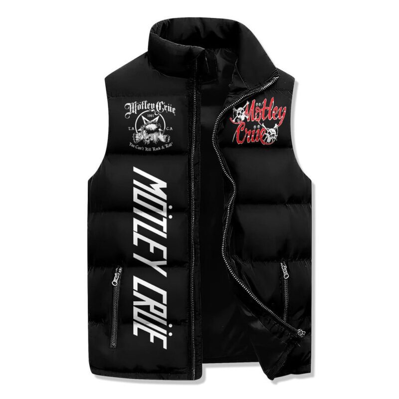 Motley Crue Music Sleeveless Coat Sleeveless Vest For Fan CCS4039 1