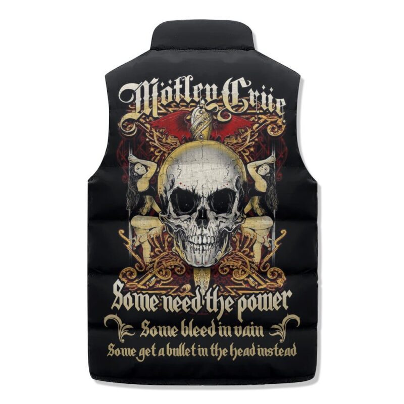 Motley Crue Music Sleeveless Coat Sleeveless Vest For Fan CCS4042 2