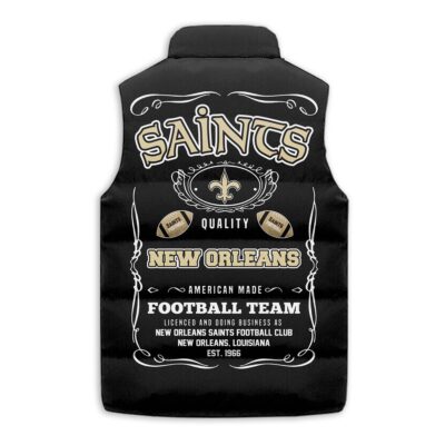 New Orleans Saints Sleeveless Coat Sleeveless Vest Gift For Fans CCS4186 2