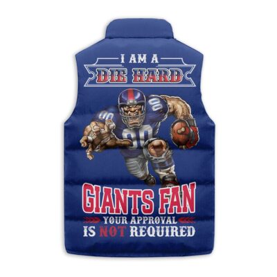New York Giants Sleeveless Coat Sleeveless Vest Gift For Fans CCS4204 2