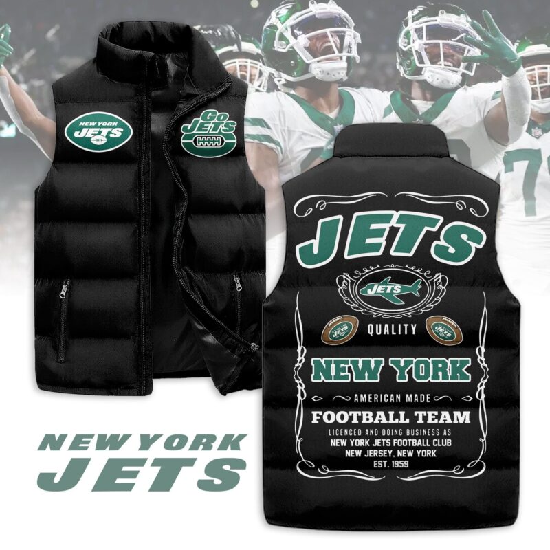 New York Jets Sleeveless Coat Sleeveless Vest Gift For Fans CCS4199