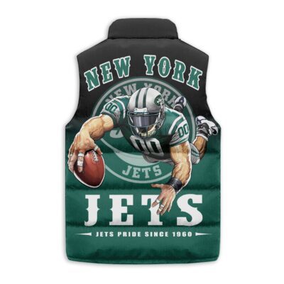 New York Jets Sleeveless Coat Sleeveless Vest Gift For Fans CCS4229 2