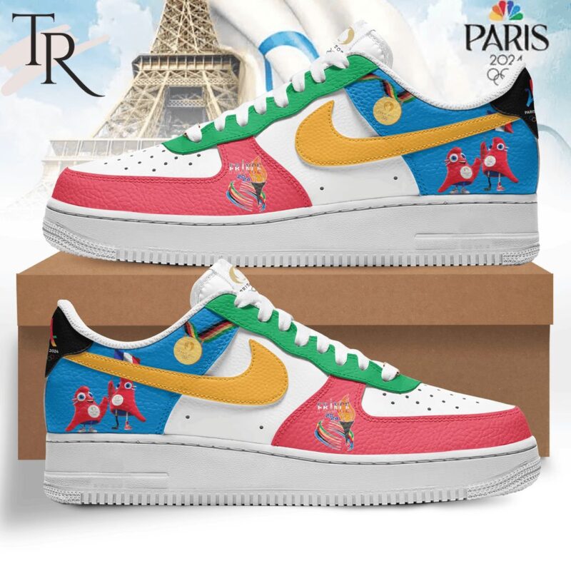 Olympic Paris 2024 Air Force 1 Sneaker AF1 Limited Shoes TRA1039