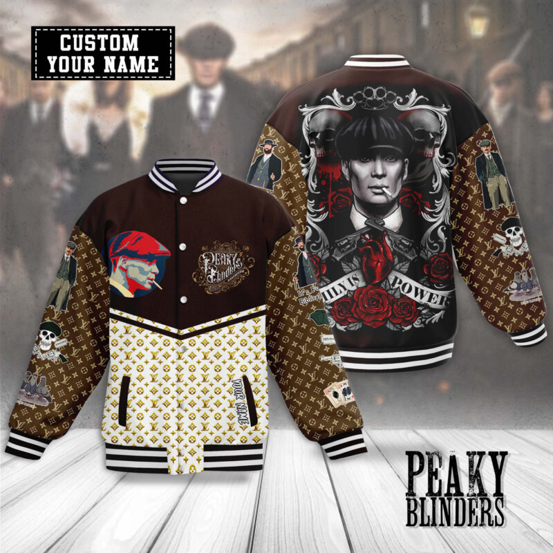 Peaky Blinders x LV Baseball Jacket For Fan CFB1682