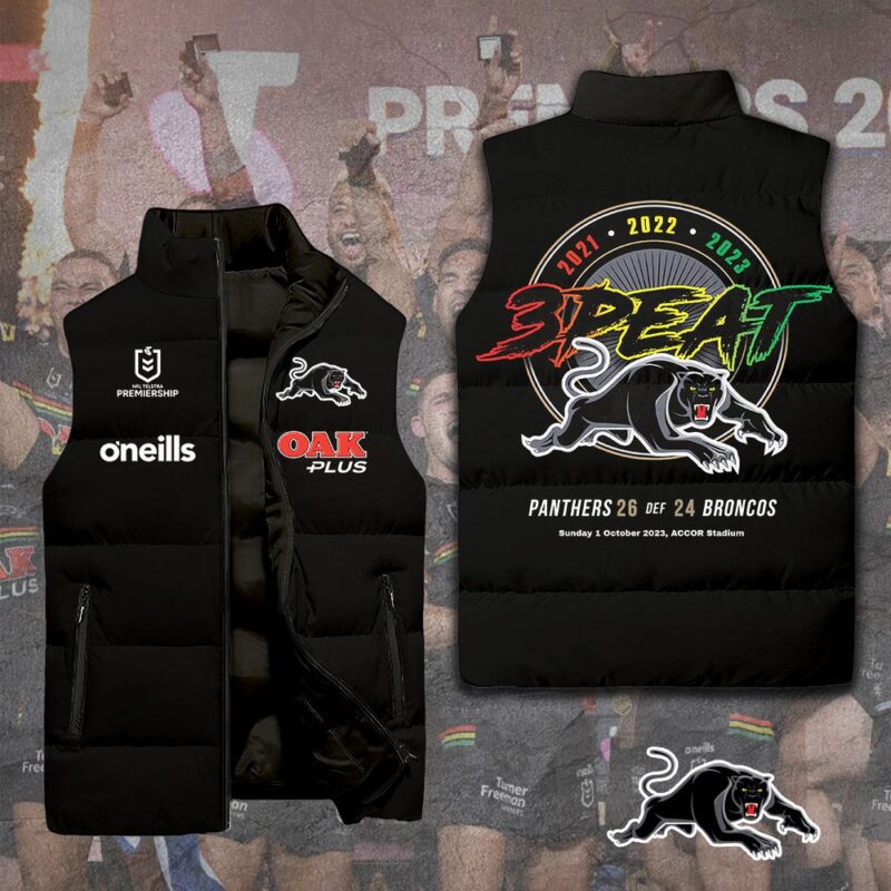 Penrith Panthers NRL Sleeveless Coat Sleeveless Vest For Fan CCS4048