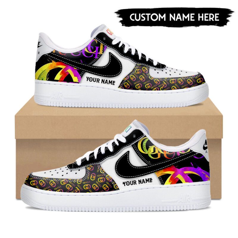 Personalized Gucci Luxury Air Force 1 Sneakers Limited AF1 Shoes OAF1010