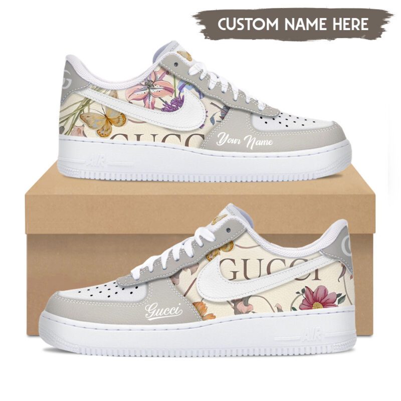 Personalized Gucci Luxury Air Force 1 Sneakers Limited AF1 Shoes OAF1012