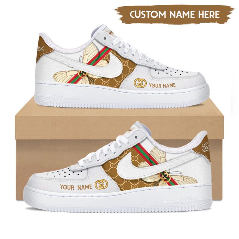 Personalized Gucci Luxury Air Force 1 Sneakers Limited AF1 Shoes OAF1013