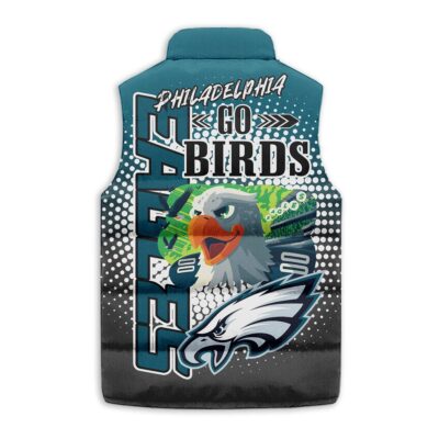 Philadelphia Eagles Sleeveless Coat Sleeveless Vest Gift For Fans CCS4223 2