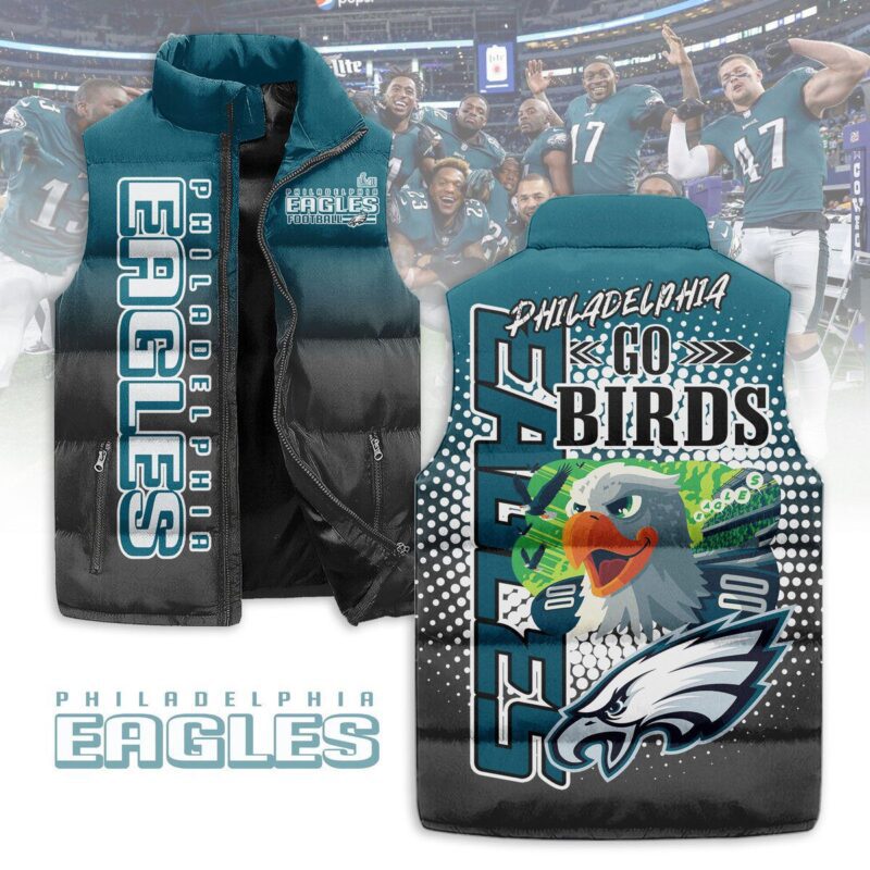 Philadelphia Eagles Sleeveless Coat Sleeveless Vest Gift For Fans CCS4223