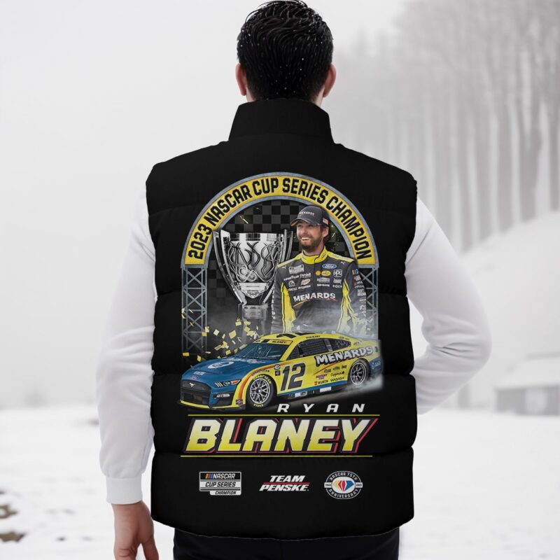 Ryan Blaney F1 Sleeveless Coat Sleeveless Vest For Fan CCS4030 2