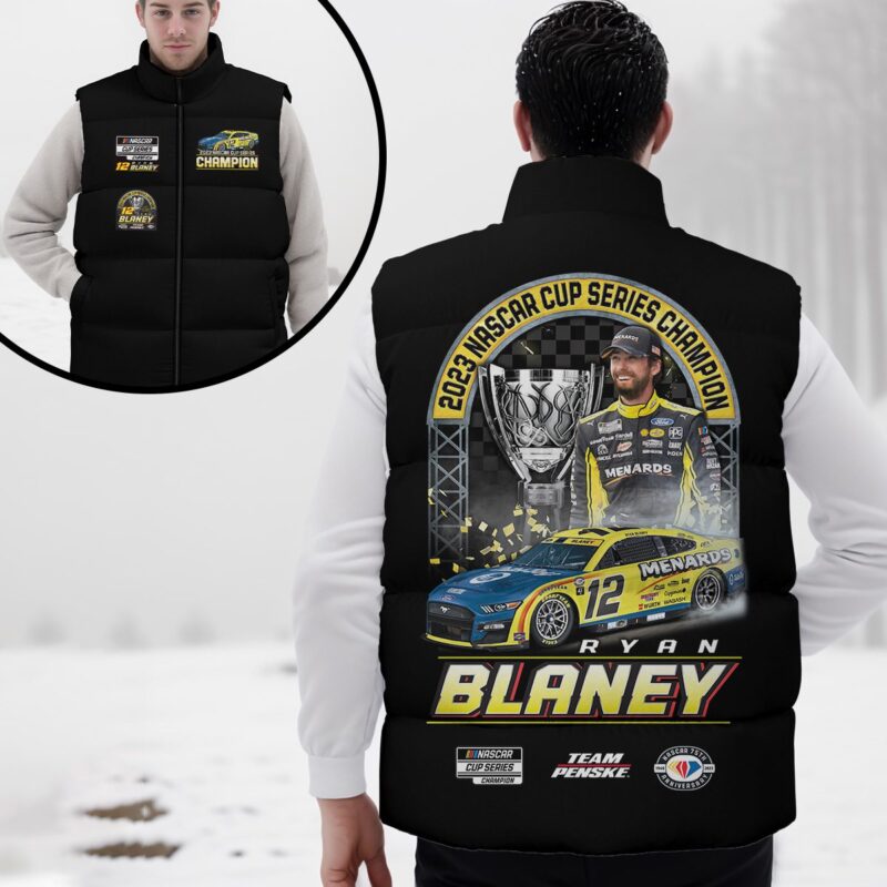 Ryan Blaney F1 Sleeveless Coat Sleeveless Vest For Fan CCS4030