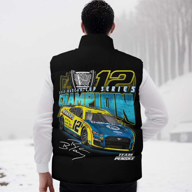 Ryan Blaney F1 Sleeveless Coat Sleeveless Vest For Fan CCS4034 2