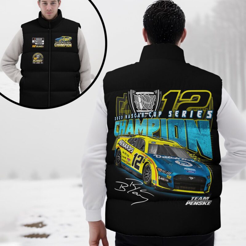 Ryan Blaney F1 Sleeveless Coat Sleeveless Vest For Fan CCS4034