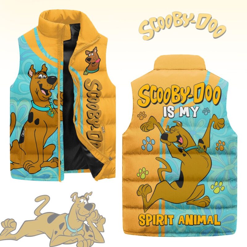 Scooby-Doo Sleeveless Coat Sleeveless Vest Gift For Fans