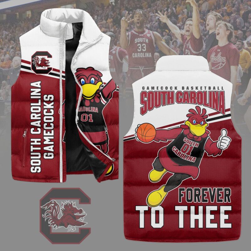 South Carolina Gamecocks women's basketball Sleeveless Coat Sleeveless Vest Gift For Fans CCS4084