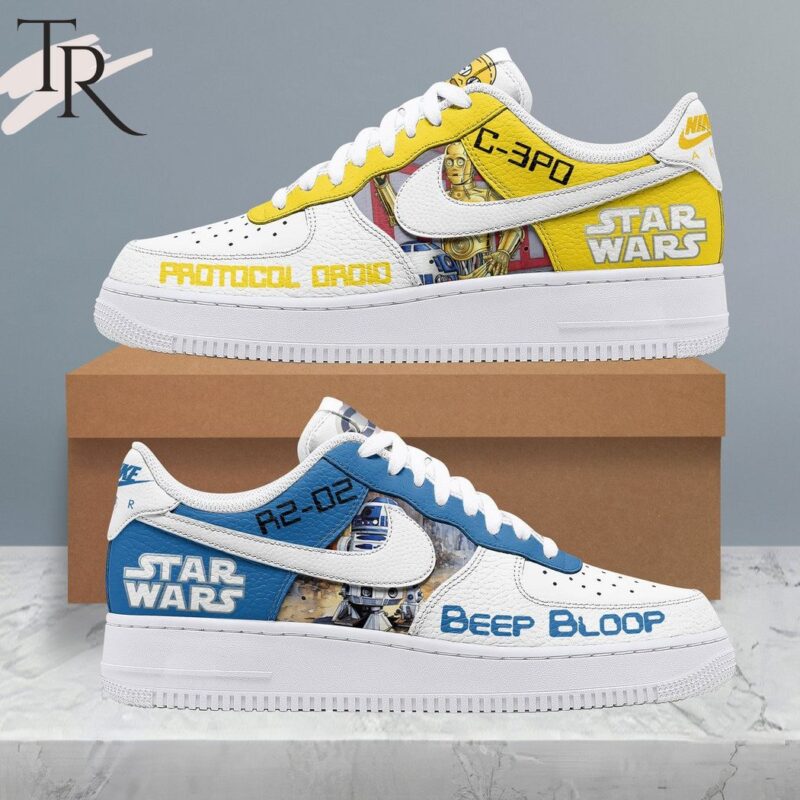 Star Wars C-3PO & R2-D2 Air Force 1 Sneaker AF1 Limited Shoes TRA1026