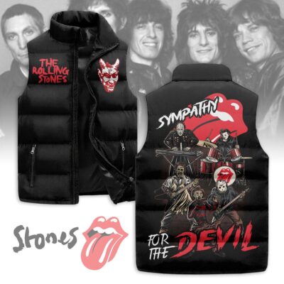 Sympathy For The Devil The Rolling Stones Sleeveless Coat Sleeveless Vest Gift For Fans CCS4143