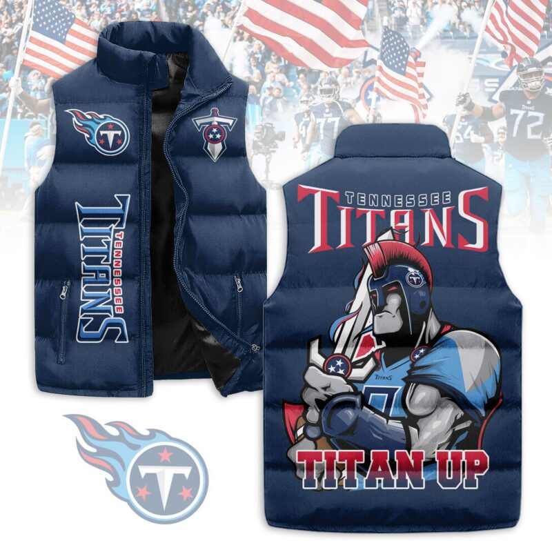 Tennessee Titans Sleeveless Coat Sleeveless Vest Gift For Fans CCS4196