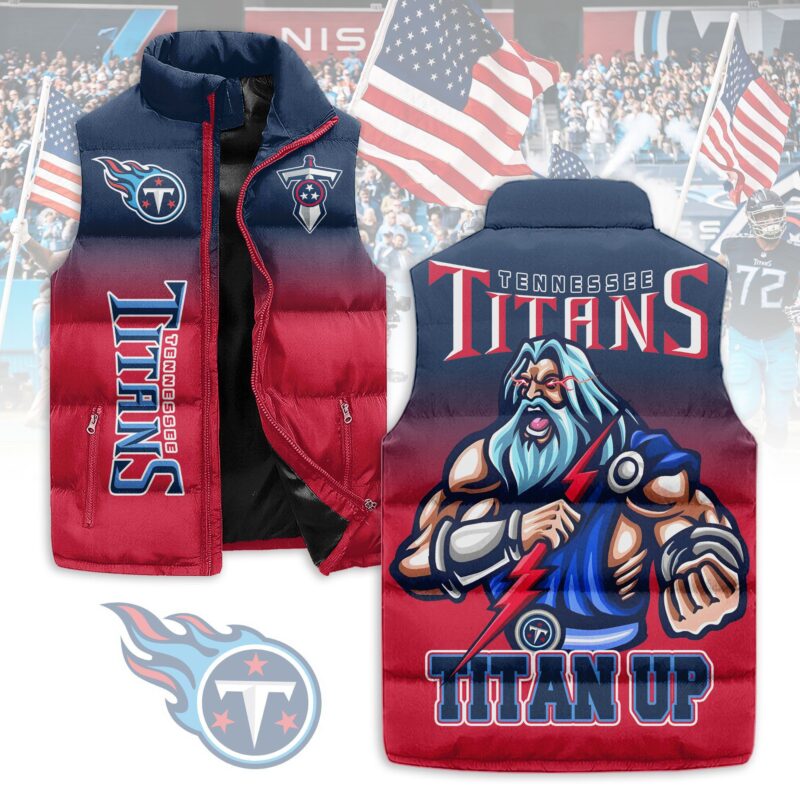 Tennessee Titans Sleeveless Coat Sleeveless Vest Gift For Fans CCS4216