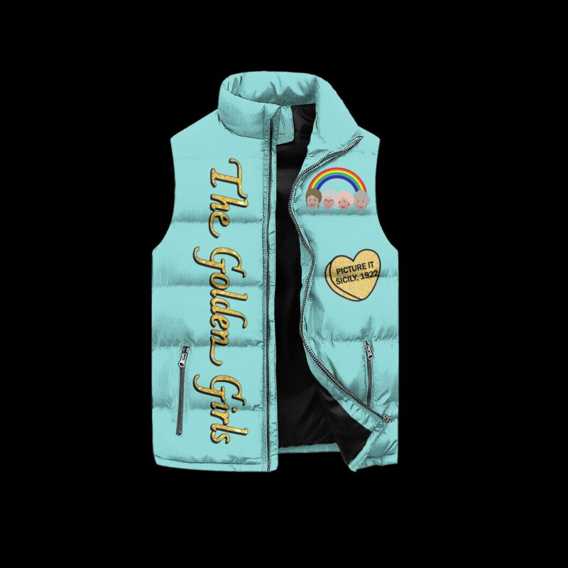 The Golden Girls Sleeveless Coat Sleeveless Vest Gift For Fans CCS4076 1