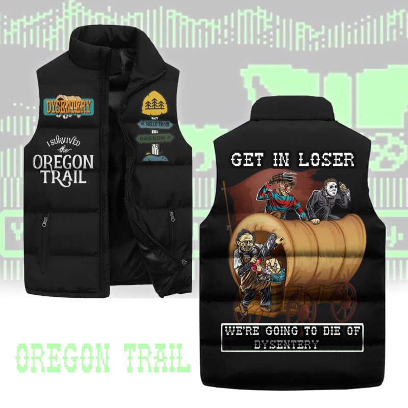 The Oregon Trail Sleeveless Coat Sleeveless Vest Gift For Fans