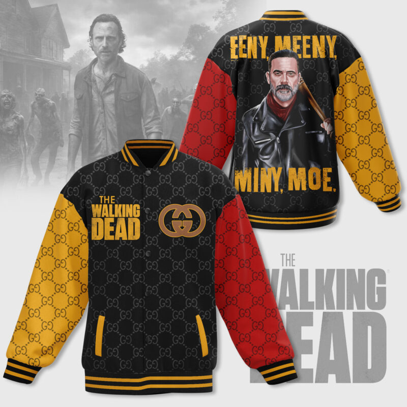 The Walking Dead x Gucci Baseball Jacket For Fan CFB1497