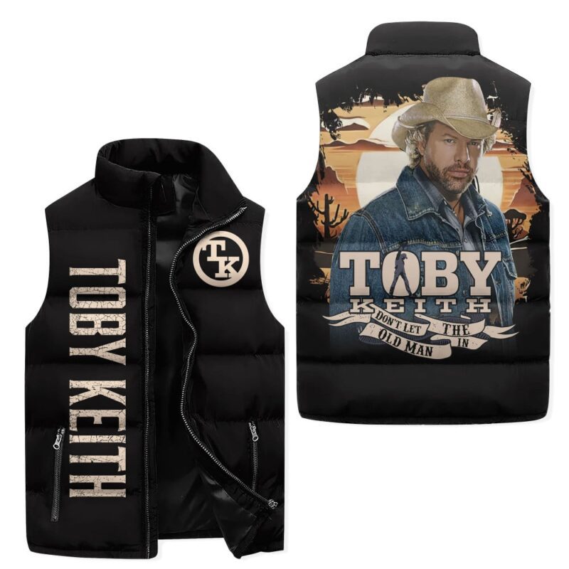 Toby Keith Music Sleeveless Coat Sleeveless Vest For Fan CCS4062