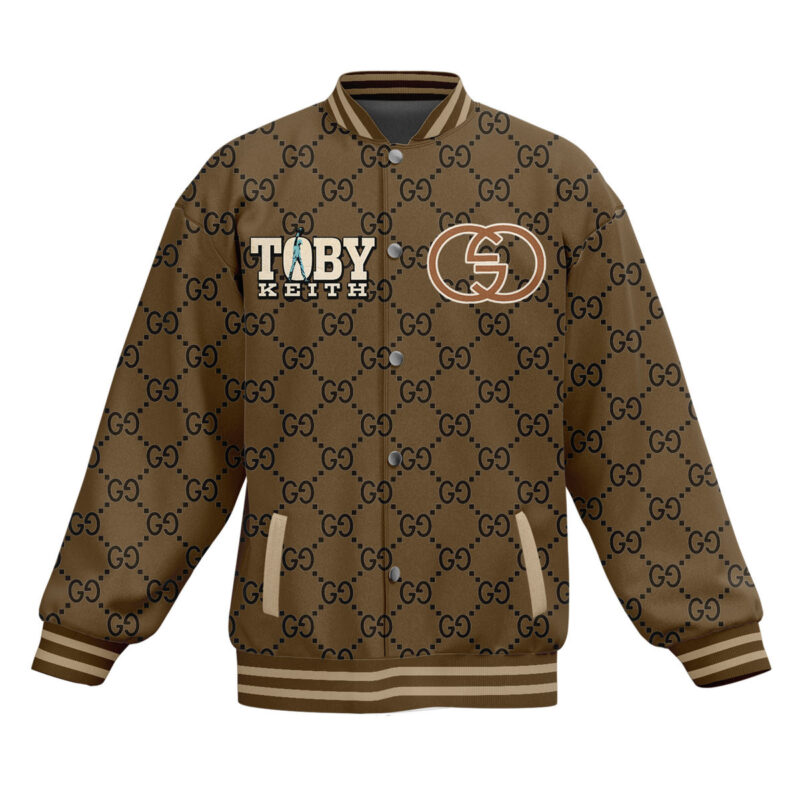 Toby Keith x Gucci Baseball Jacket For Fan CFB1485