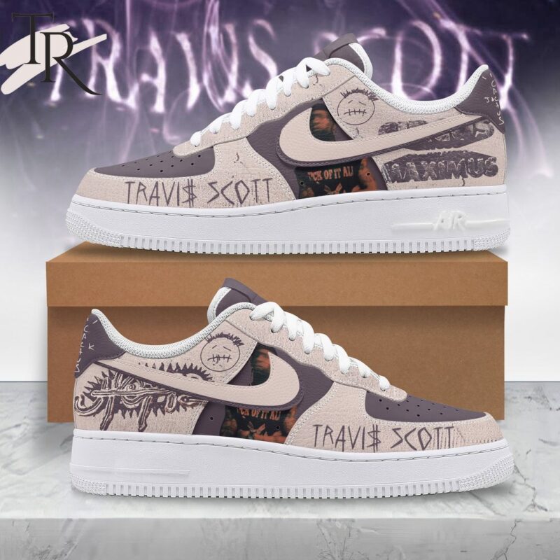 Travis Scott CIRCUS MAXIMUS Air Force 1 Sneaker AF1 Limited Shoes TRA1007