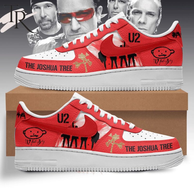 U2 The Joshua Tree Air Force 1 Sneaker AF1 Limited Shoes TRA1004