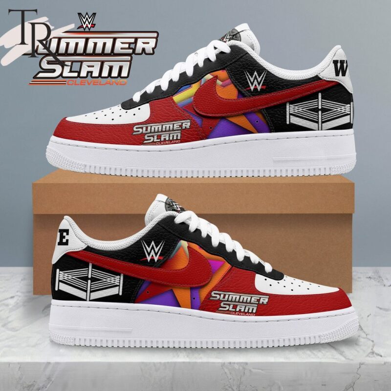 WWE Summer Slam Cleveland Air Force 1 Sneaker AF1 Limited Shoes TRA1014