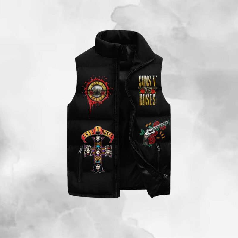 Welcome to the Jungle Guns N Roses Sleeveless Coat Sleeveless Vest Gift For Fans CCS4140 1